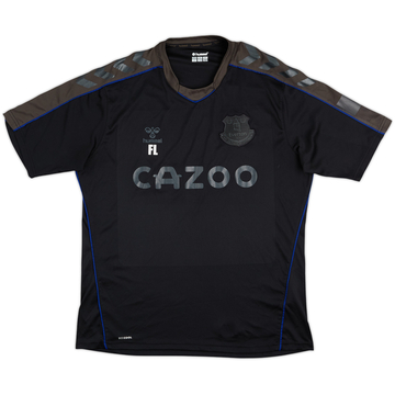 2020-21 Everton Hummel Staff Issue Training Shirt FL - 9/10 - (XL)