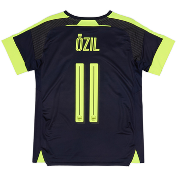 Camiseta de la tercera equipación del Arsenal 2016-17 Ozil #11 10/10 (Niños L)