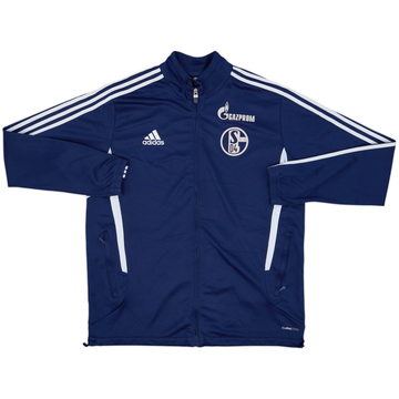 2011-12 Schalke adidas Track Jacket - 5/10 - (L)