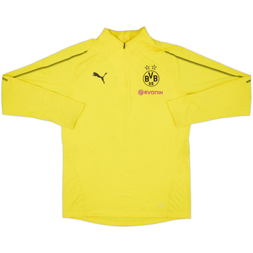 2017-18 Borussia Dortmund Puma 1/4 Zip Training Top - 6/10 - (M)