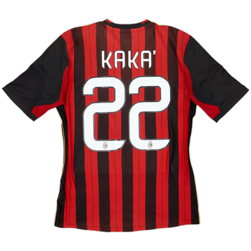 2013-14 AC Milan Home Shirt Kaka #22 - 5/10 - (S)
