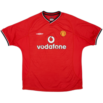 2000-02 Manchester United Home Shirt - 4/10 - (L)