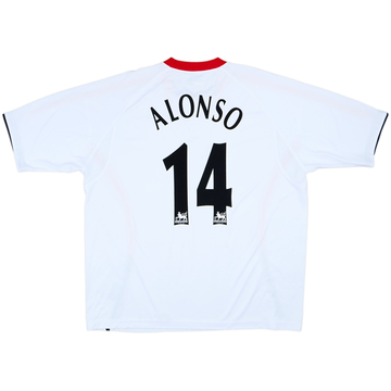 2005-06 Liverpool Away Shirt Alonso #14 - 8/10 - (XXL)