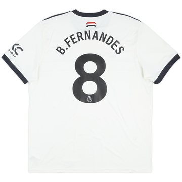 2024-25 Manchester United Third Shirt B.Fernandes #8 - 7/10 - (XXL)