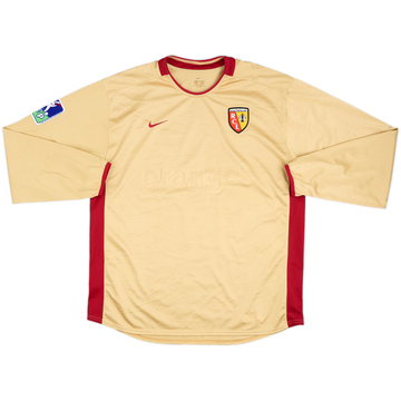 2002-03 Lens Player Issue Home L/S Shirt Sibierski - 4/10 - (XL)