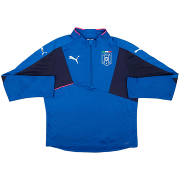 2014-15 Italy Puma 1/2 Zip Drill Top - 4/10 - (M)