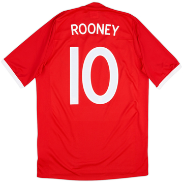 2010-11 England Away Shirt Rooney #10 - 9/10 - (M)