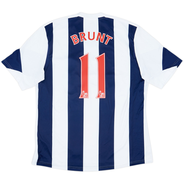 2013-14 West Brom Home Shirt Brunt #11 - 9/10 - (XL)