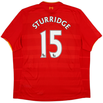 2016-17 Liverpool Home Shirt Sturridge #15 - 8/10 - (XXL)