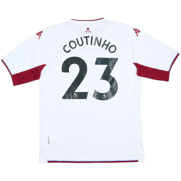 2021-22 Aston Villa Away Shirt Coutinho #23 - 9/10 - (XL)