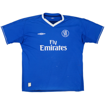 2003-05 Chelsea Home Shirt - 3/10 - (XL)