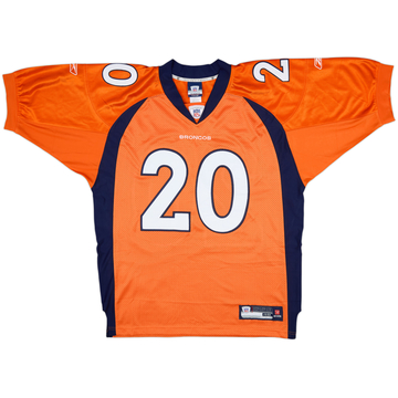 2009 Denver Broncos Dawkins #20 Reebok Authentic Alternate Jersey - 8/10 - (XL)
