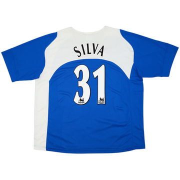 2005-06 Portsmouth Home Shirt Silva #31 - 9/10 - (XXL)