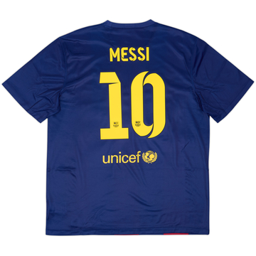 2014-15 Barcelona Basic Home Shirt Messi #10 - 6/10 - (XL)
