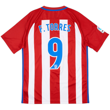 Camiseta de local del Atletico Madrid 2016-17 Torres #9 - 6/10 - (M)