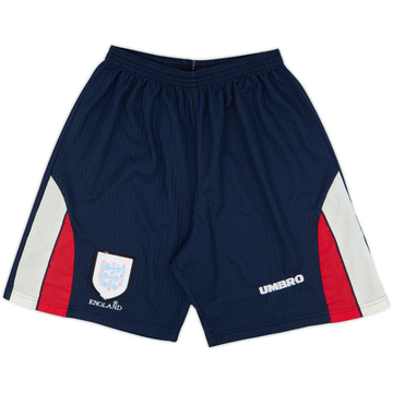1998-00 England Home Shorts - 5/10 - (L)