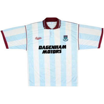 1992-93 West Ham Away Shirt - 8/10 - (L)