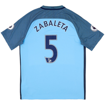 Camiseta de local del Manchester City 2016-17 Zabaleta #5 - 8/10 - (M)
