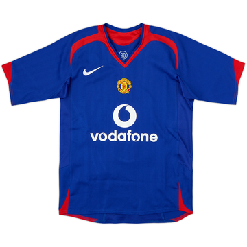 2005-06 Manchester United Camiseta de visitante - 9/10 - (M.Boys)