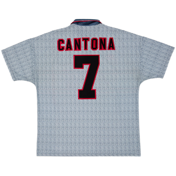 1995-96 Manchester United Away Shirt Cantona #7 - 9/10 - (XL)