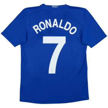 2008-09 Manchester United Third Shirt Ronaldo #7 - 9/10 - (XL.Boys)