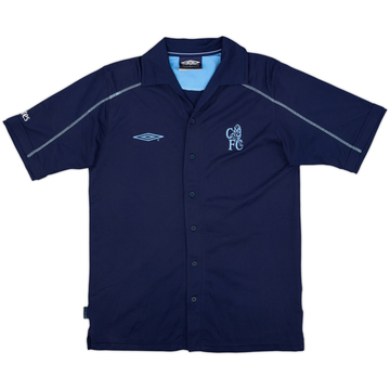 2004-06 Chelsea Umbro Button Up Shirt - 9/10 - (S)