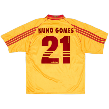Camiseta de visitante del Benfica 1998-99 Nuno Gomes #21 - 5/10 - (M)