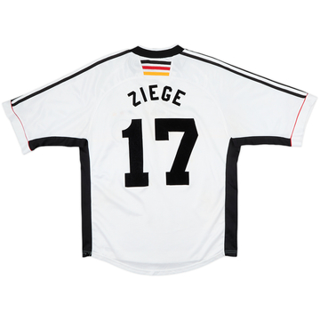 1998-00 Germany Home Shirt Ziege #17 - 5/10 - (M)