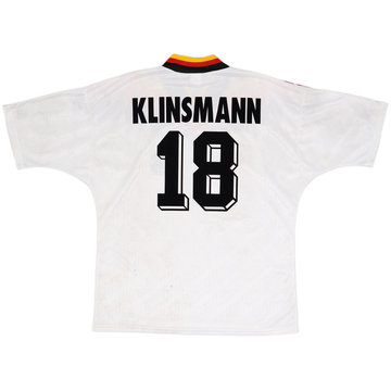 1994-96 Germany Home Shirt Klinsmann #18 - 6/10 - (XL)