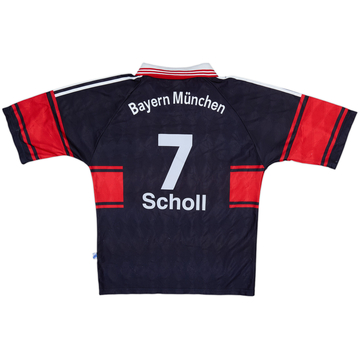 1997-99 Bayern Munich Home Shirt Scholl #7 - 8/10 - (M)