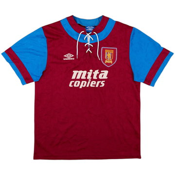 1992-93 Aston Villa Camiseta Local - 8/10 - (XL)