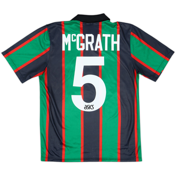 1993-95 Aston Villa Away Shirt McGrath #5 - 7/10 - (S)