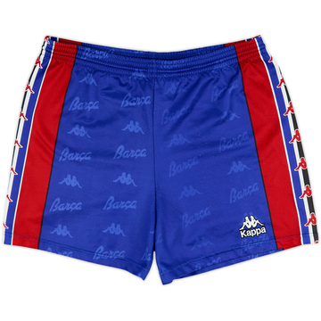 1995-97 Barcelona Home Shorts - 8/10 - (XL)