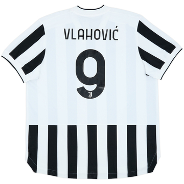 2021-22 Juventus Authentic Home Shirt Vlahovic #9 (XXL)
