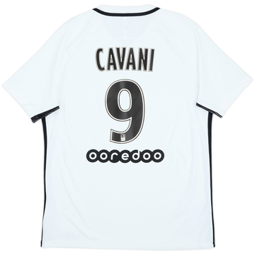2016-17 Paris Saint-Germain Authentic Third Shirt Cavani #9 - 8/10 - (L)
