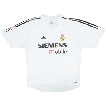 2004-05 Real Madrid Home Shirt - 5/10 - (L)