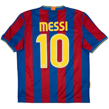 2009-10 Barcelona Home Shirt Messi #10 - 7/10 - (M)