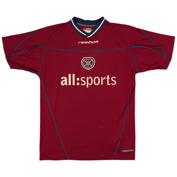 2002-04 Hearts Home Shirt - 7/10 - (S)