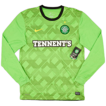 2010-11 Celtic Away L/S Shirt (M)