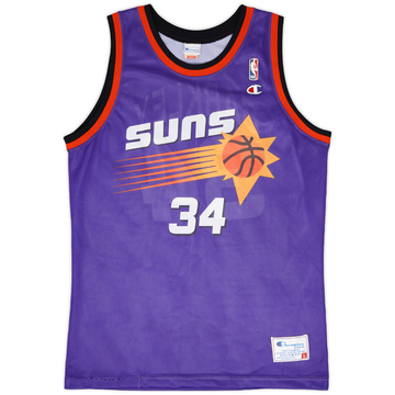 1992-96 Phoenix Suns Barkley #34 Champion Away Jersey - 8/10 - (L)