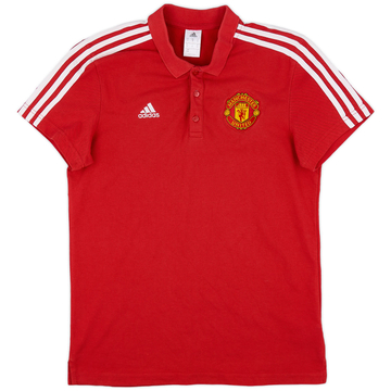 2016-17 Manchester United adidas Polo Shirt - 9/10 - (M)