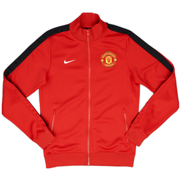 2013-14 Manchester United Nike Track Jacket - 10/10 - (S)