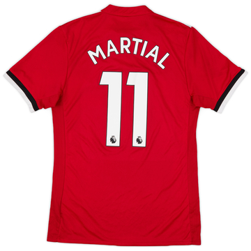 2017-18 Manchester United Home Shirt Martial #11 - 8/10 - (S)