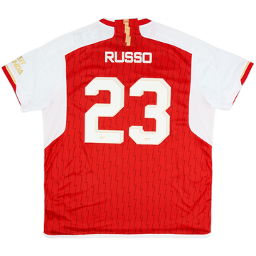 2023-24 Arsenal Home Shirt Russo #23 (Unisex XXL)