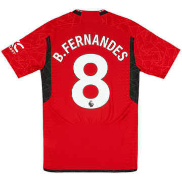 2023-24 Manchester United Authentic Home Shirt B.Fernandes #8