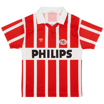 1990-92 PSV Home Shirt #9 (Romario) - 8/10 - (XS)
