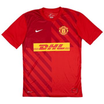 2012-13 Manchester United Nike Training Shirt - 9/10 - (M)