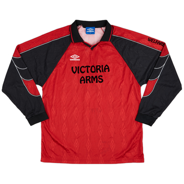 1990s Umbro Template L/S Shirt #3 - 9/10 - (XL)