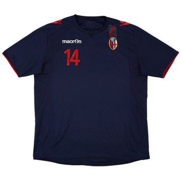 2016-17 Bologna Player Issue Macron Training Shirt #14 - 7/10 - (XL)