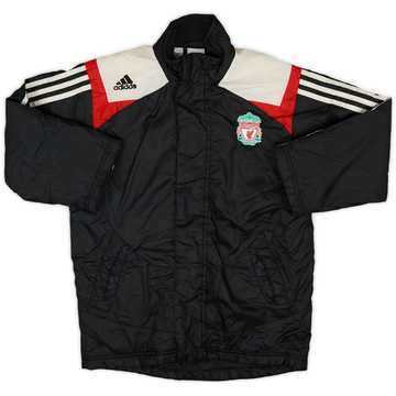 2007-08 Liverpool adidas Padded Bench Coat - 6/10 - (XS.Boys)